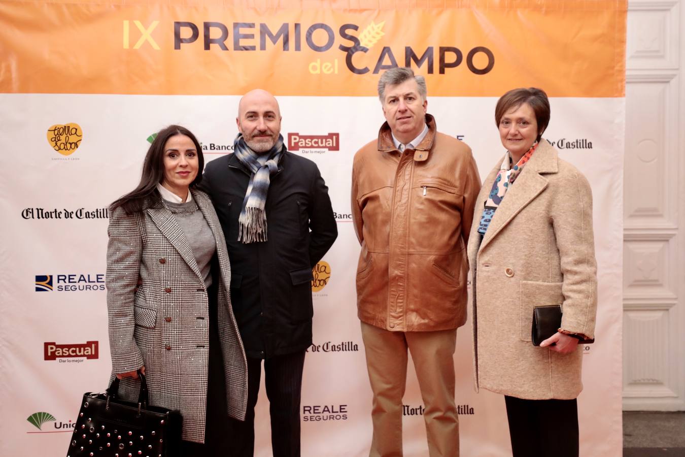 Mariola del Pozo, Víctor Martín, Armando Sanz y Mercedes Ramírez, de Quesos Castellanos. 