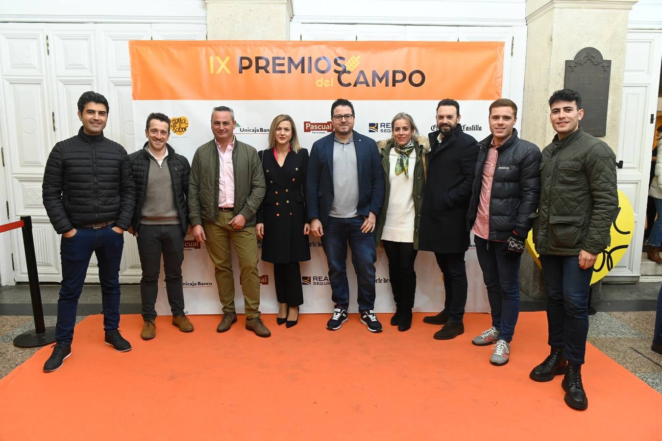 Manuel Fradejas, Segio Hernández, Andrés Pérez, Joana Calles, Pablo Martín, çelena de Gregorio, Raúl Penelas, Pablo Velázquez y Julián Hernangómez. 