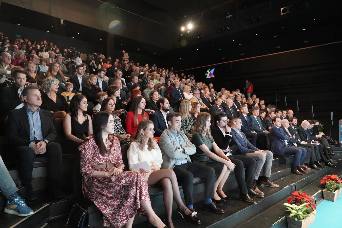 Invitados al acto de entrega de los premios.