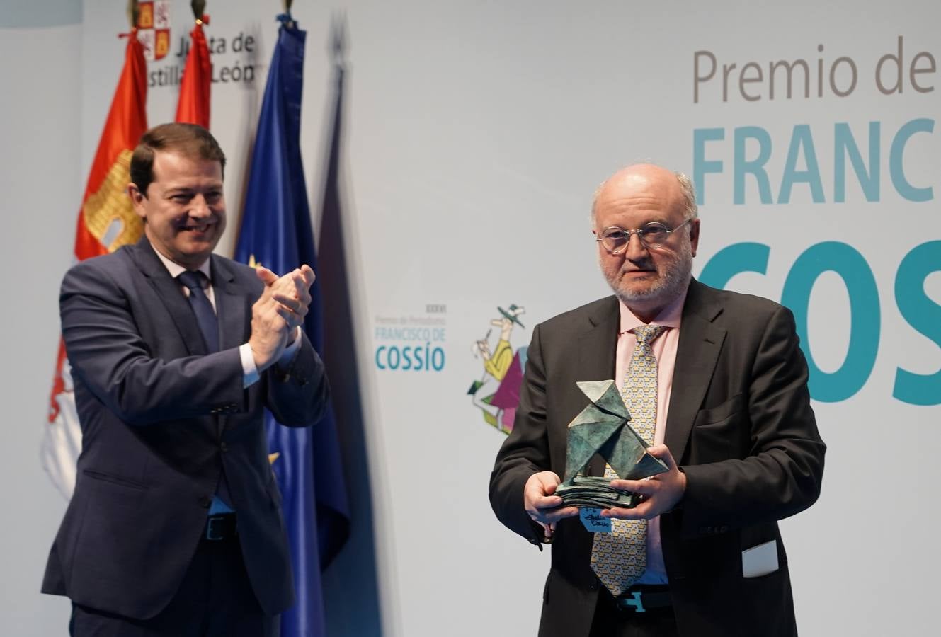 El periodista César Lumbreras, premio a la trayectoria.