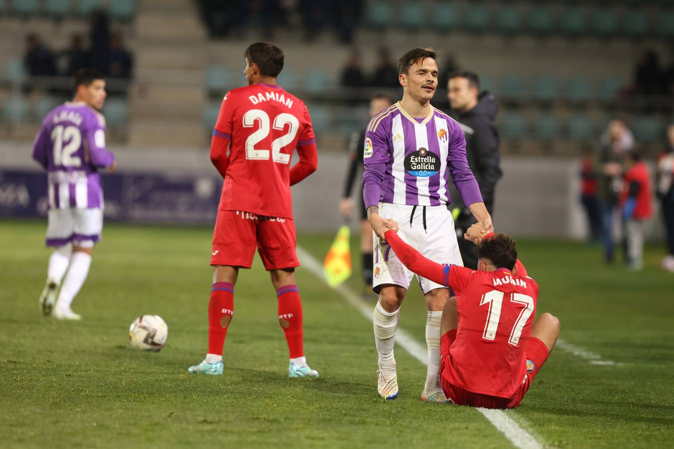 Fotos: Real Valladolid y Getafe disputan en La Nueva Balastera la primera Copa del Palencia CF (1-0)