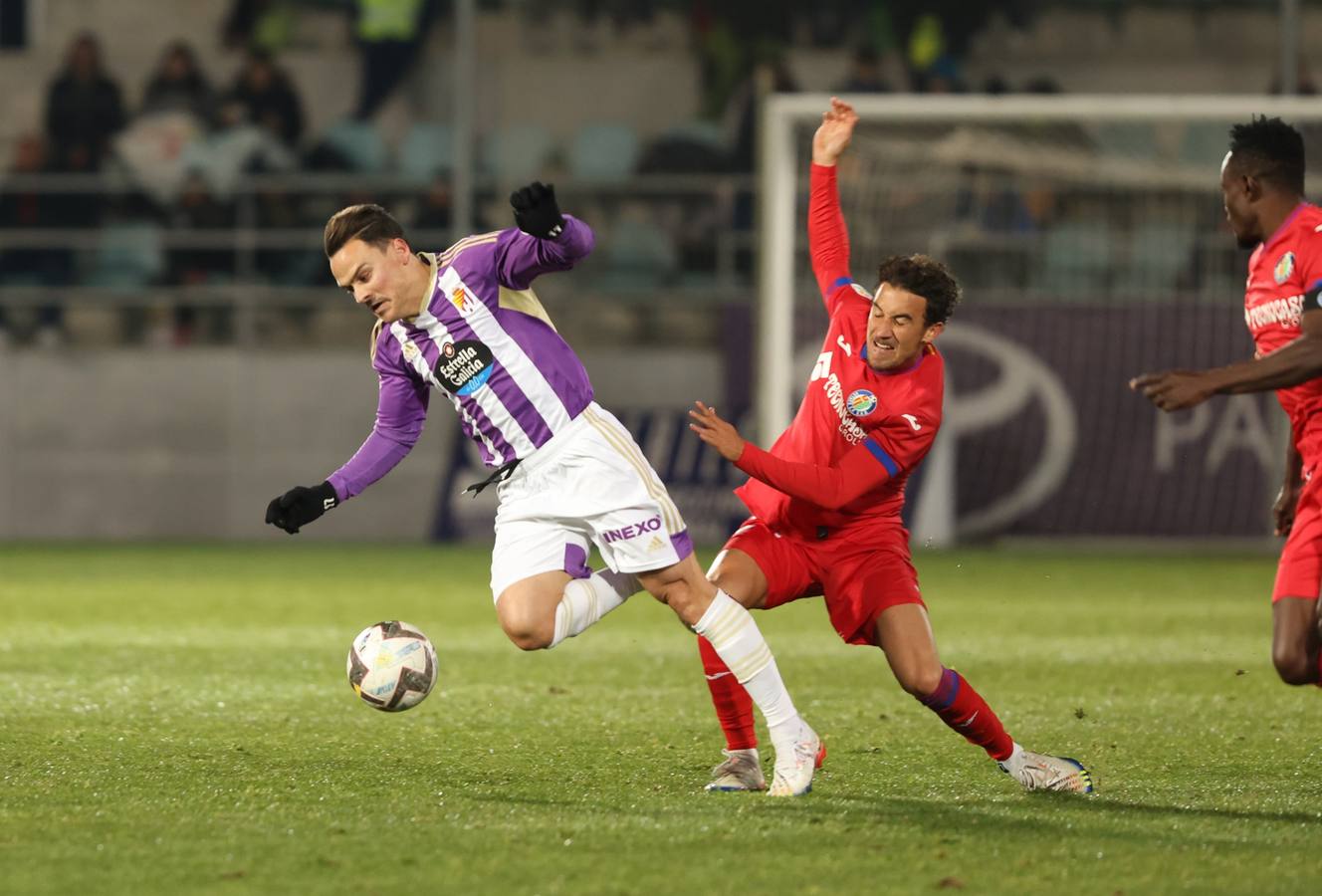 Fotos: Real Valladolid y Getafe disputan en La Nueva Balastera la primera Copa del Palencia CF (1-0)