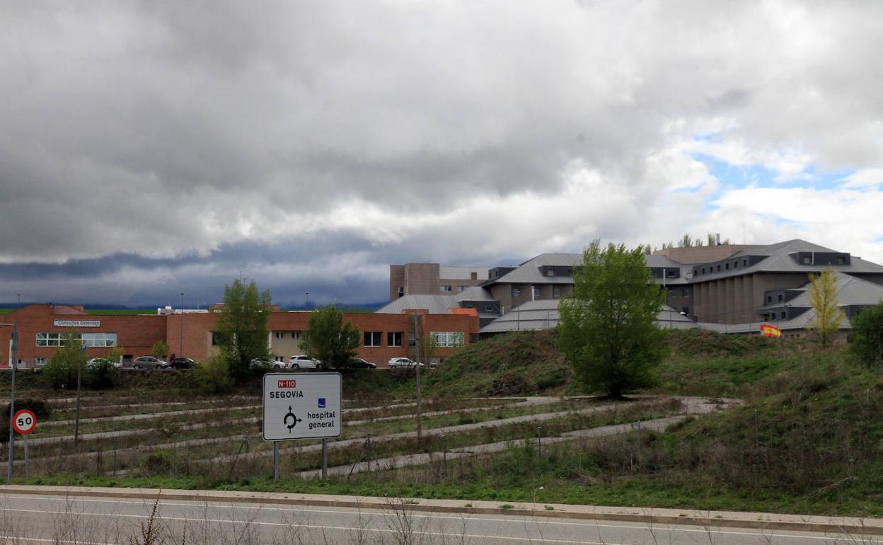Parte de la zona colindante al actual Hospital General en la que se quiere edificar la ampliación. 