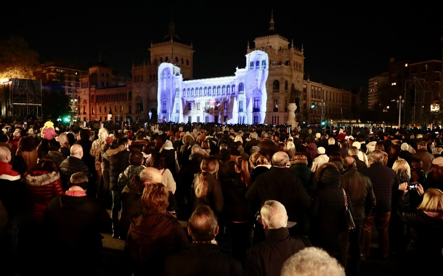Fotos: Espectáculo de videomapping &#039;Valladolid Luce&#039;
