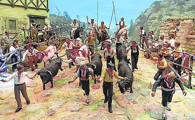 Cuéllar abre su ruta de belenes con casi treinta propuestas