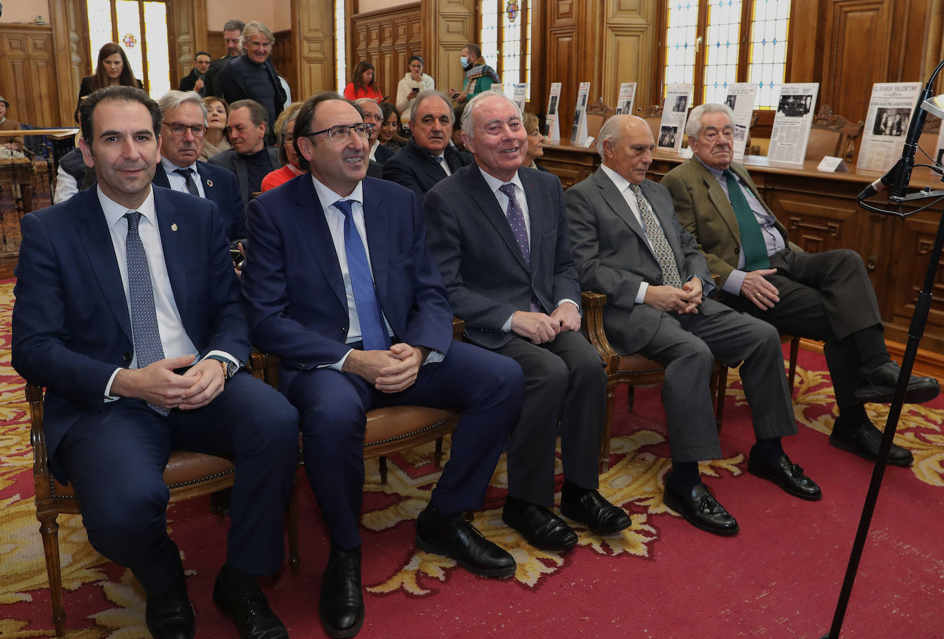 Fotos: Homenaje a los alcaldes de Palencia