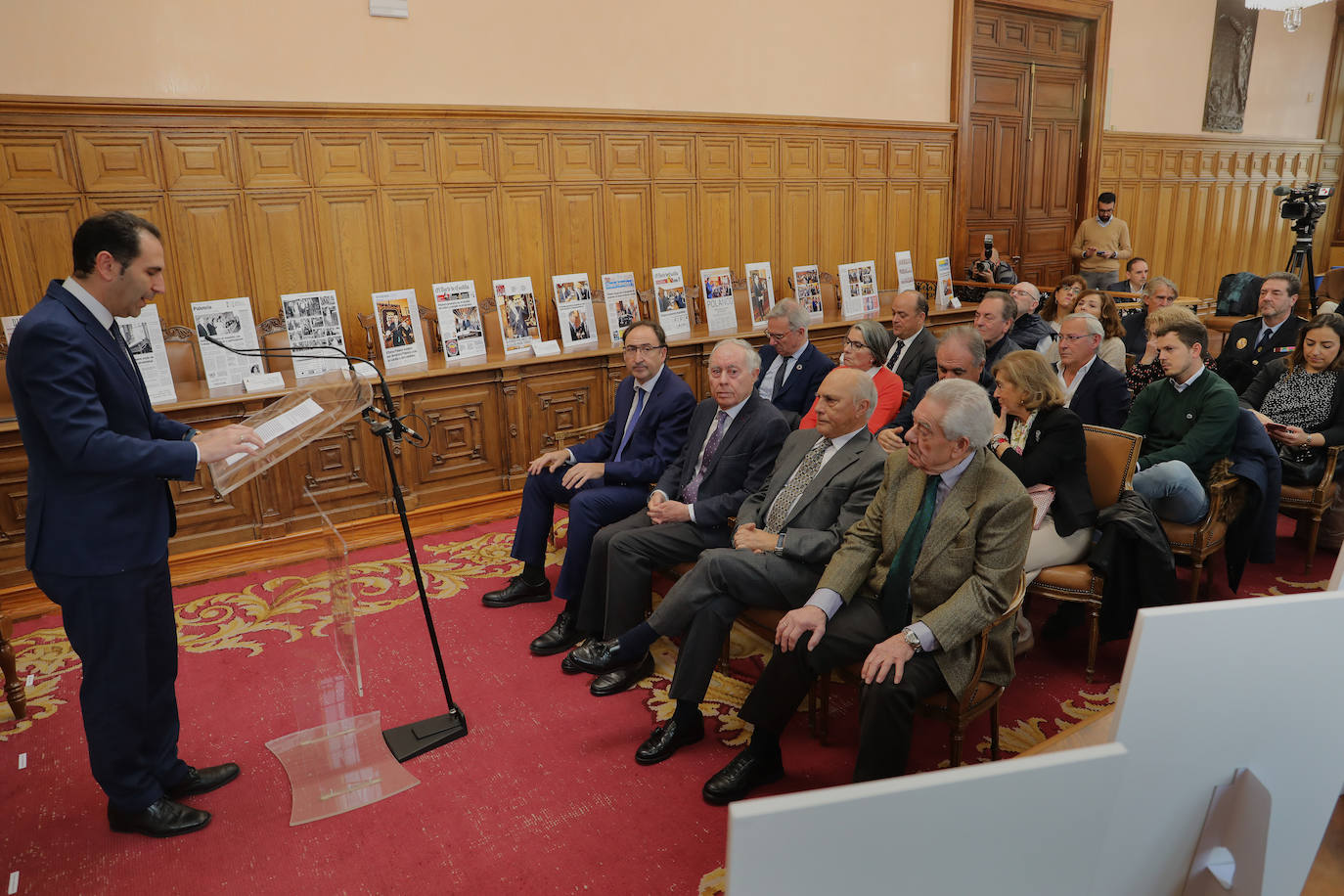 Fotos: Homenaje a los alcaldes de Palencia