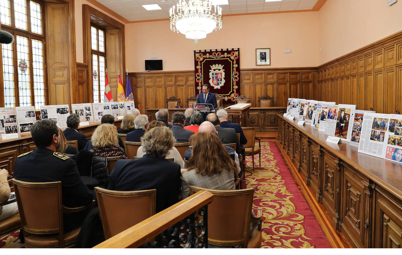 Fotos: Homenaje a los alcaldes de Palencia