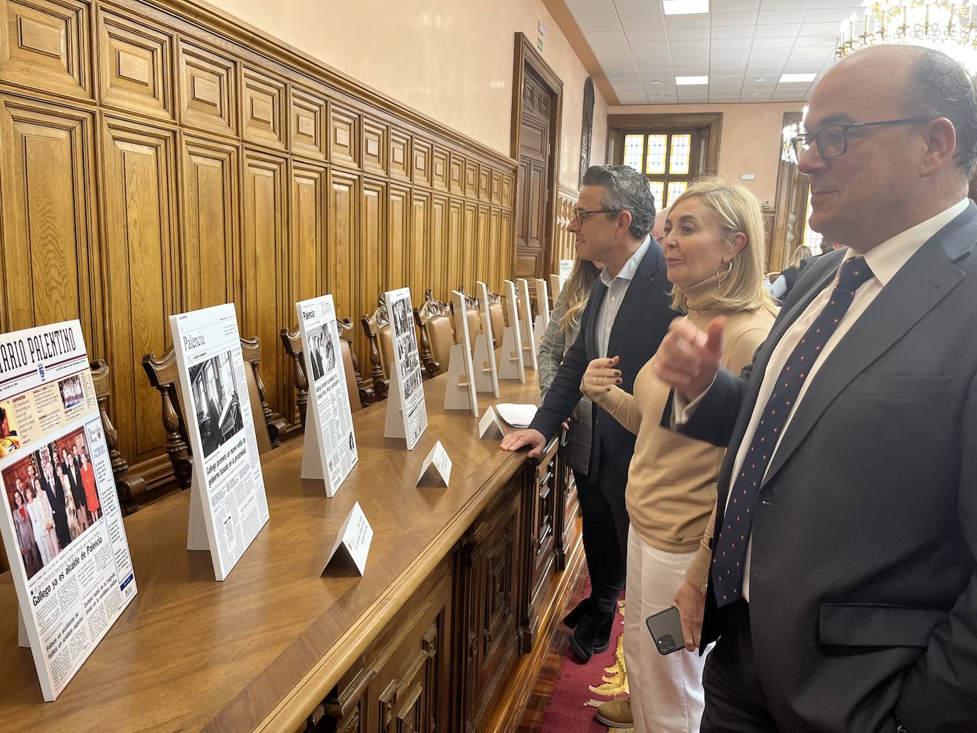 Fotos: Homenaje a los alcaldes de Palencia