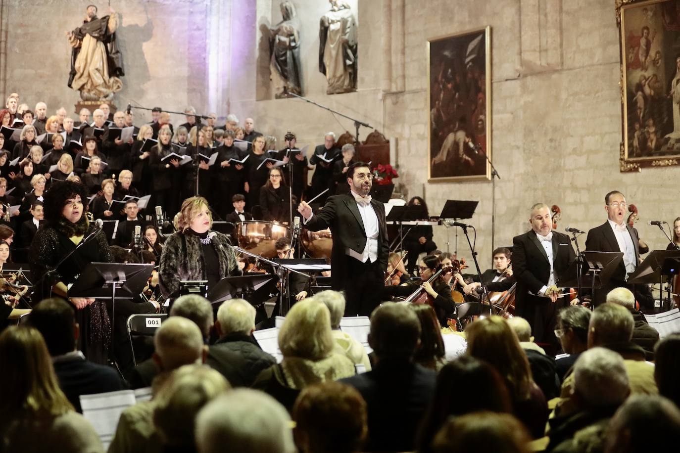 Fotos: La Joven Orquesta Sinfónica de Valladolid estrena en San Pablo un &#039;Oratorio de Navidad&#039;