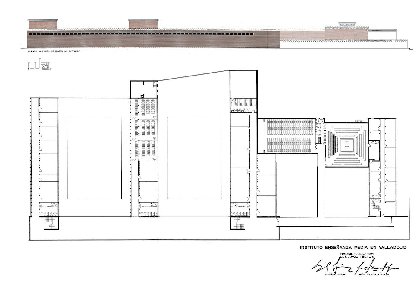 Planta del edificio. 