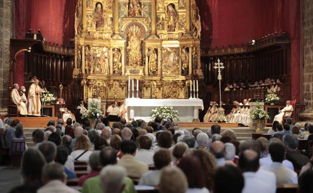 Misa despedida al arzobispo y cardenal Ricardo Blázquez en la catedral de Valladolid