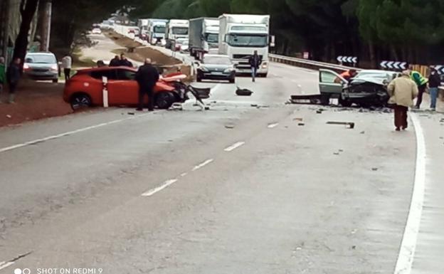 El accidente en el que ha fallecido una persona en Traspinedo. 