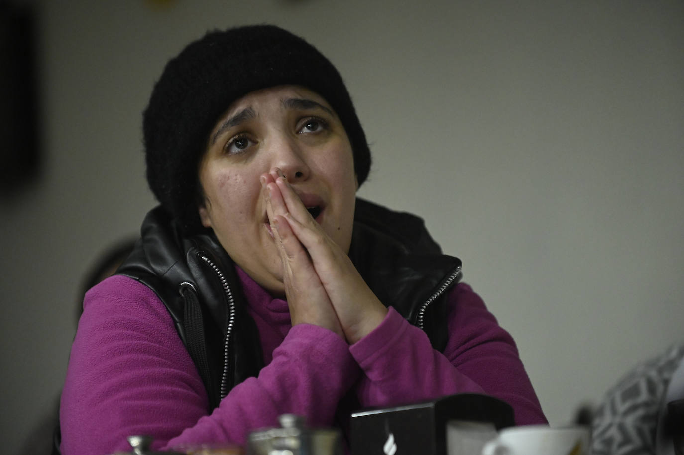 Fotos: Tensión y nervios entre la comunidad marroquí por la derrota de Marruecos en el Mundial de Qatar