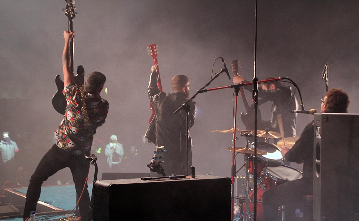 Concierto en la concentración invernal motera de 2022 