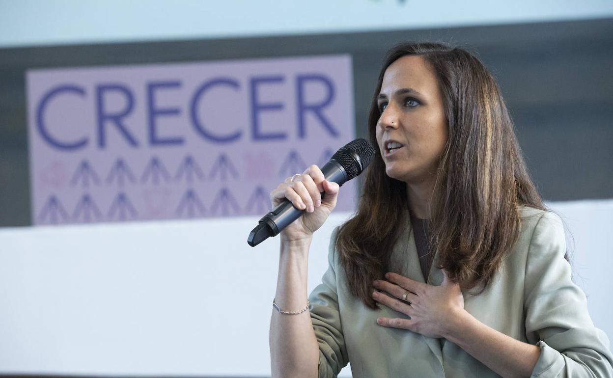 La ministra de Derechos Sociales y Agenda 2030.