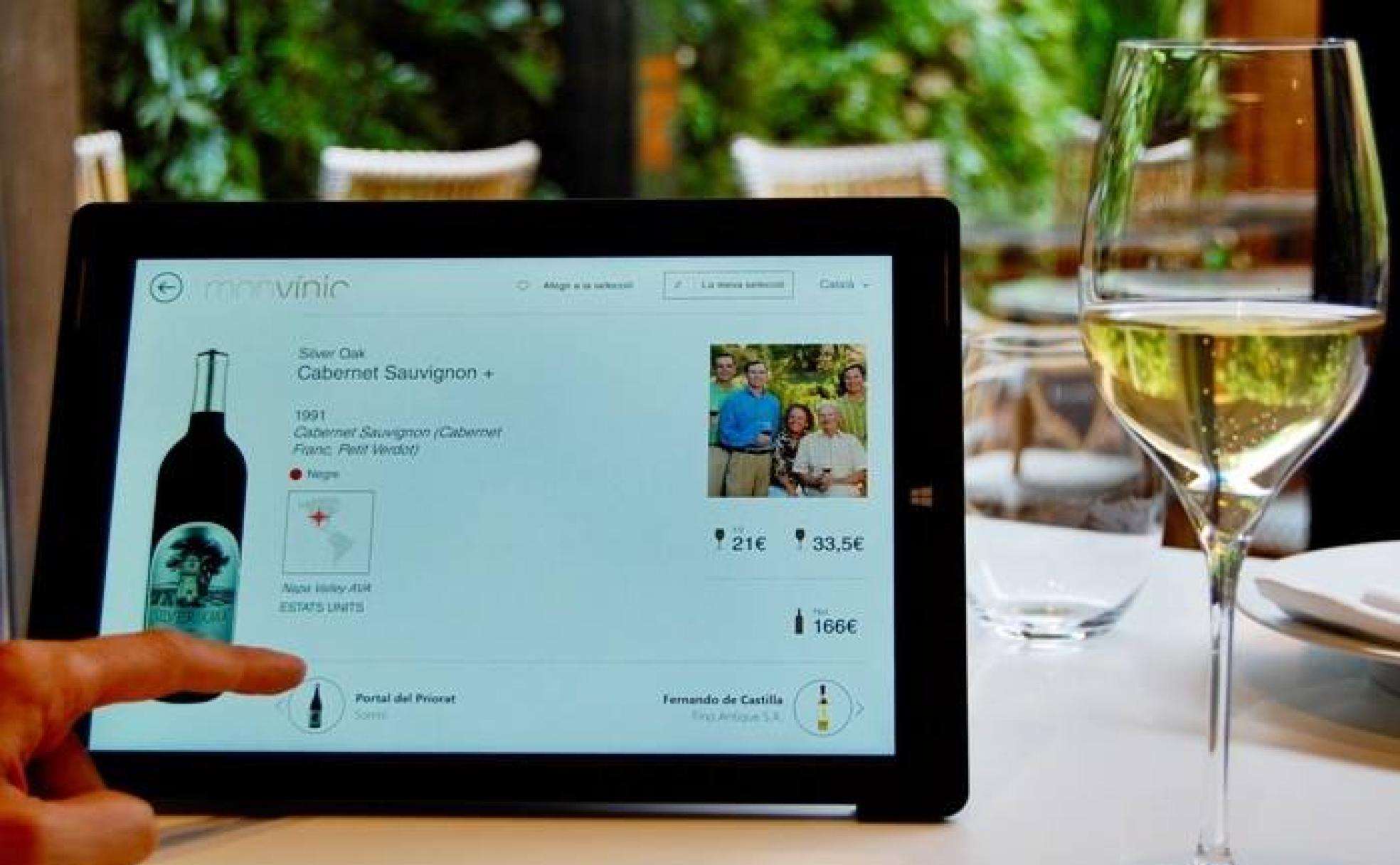 Una web que comercializa vinos. 