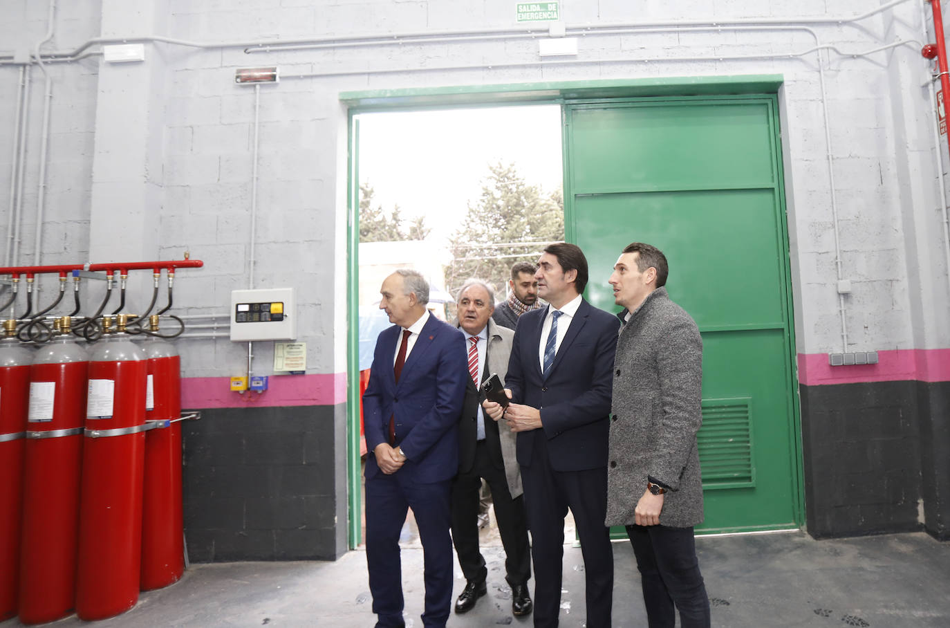 Fotos: El campus de Palencia estrena caldera de biomasa