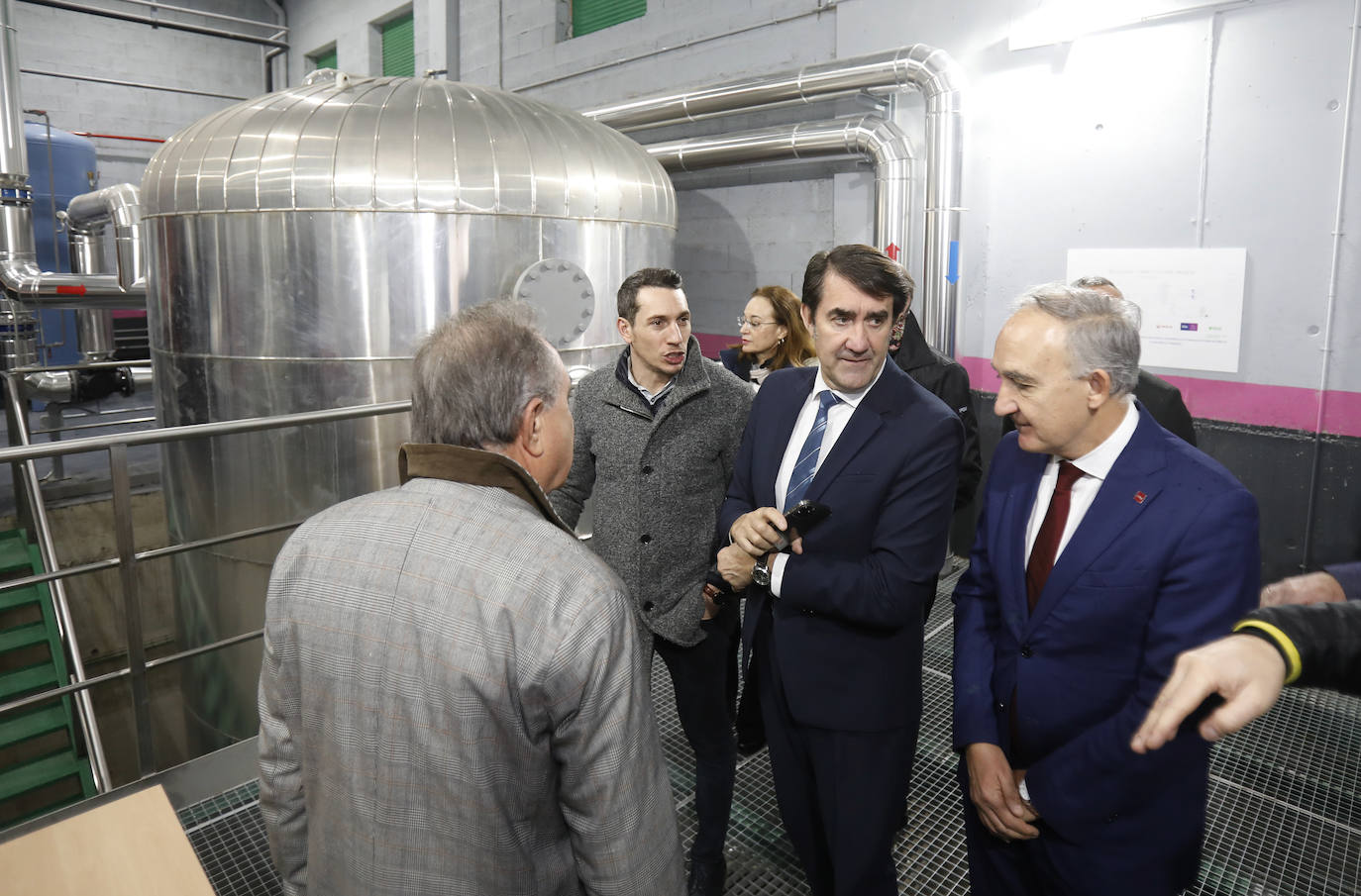 Fotos: El campus de Palencia estrena caldera de biomasa