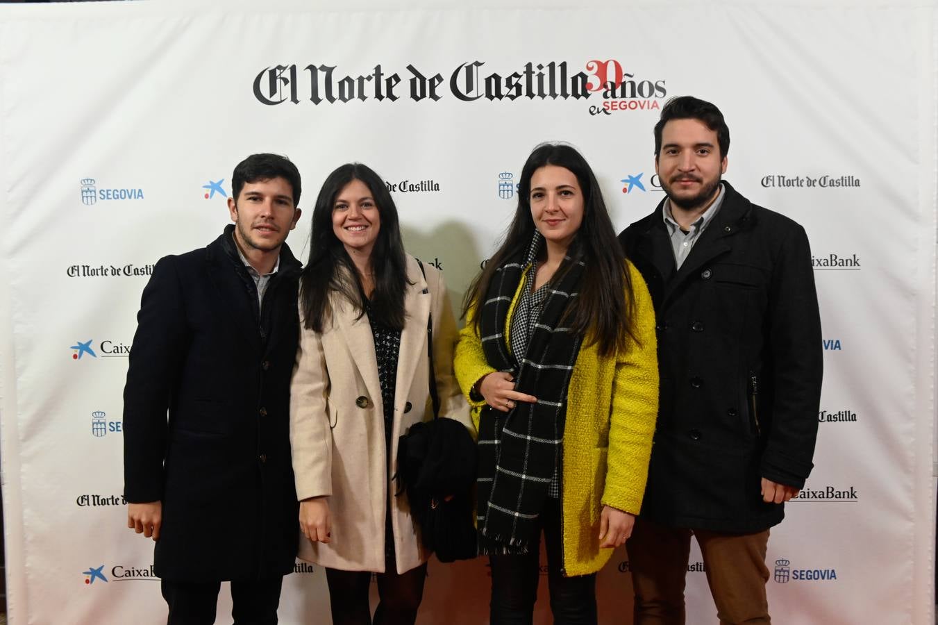 Jesús de la Fuente, Isabel Alonso, Soraya García y Javier Domínguez.