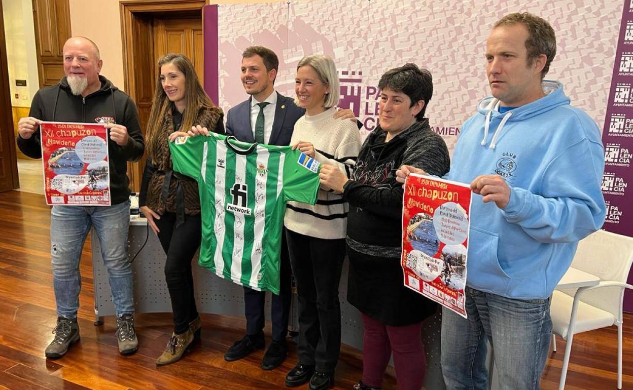 Presentación del chapuzón solidario.