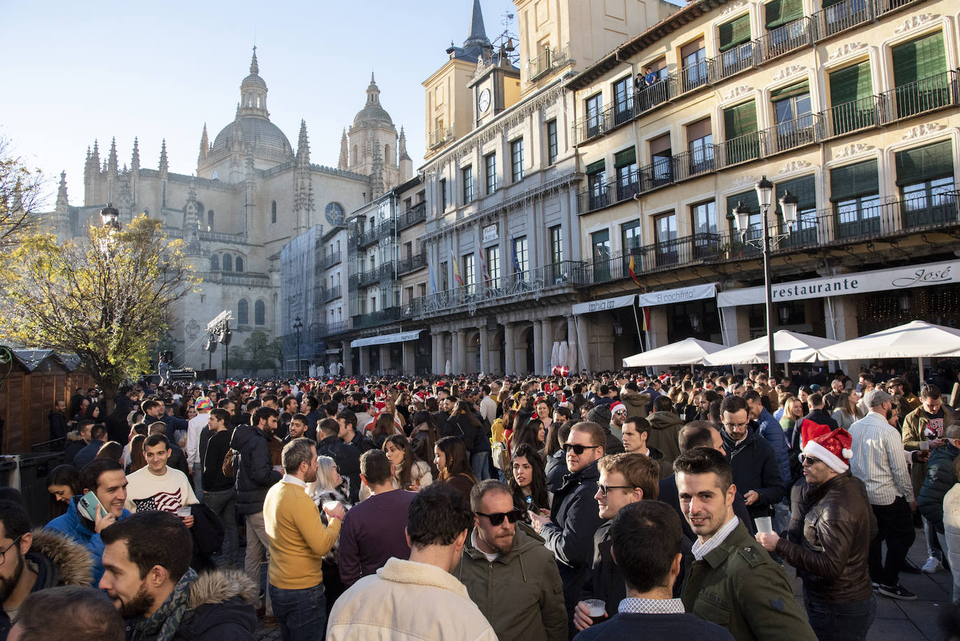 Tardebuena en Segovia.