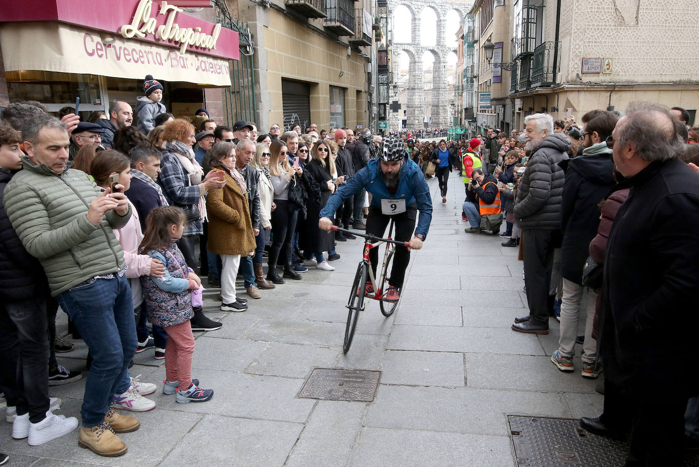 Carrera del Pavo en Segovia. 