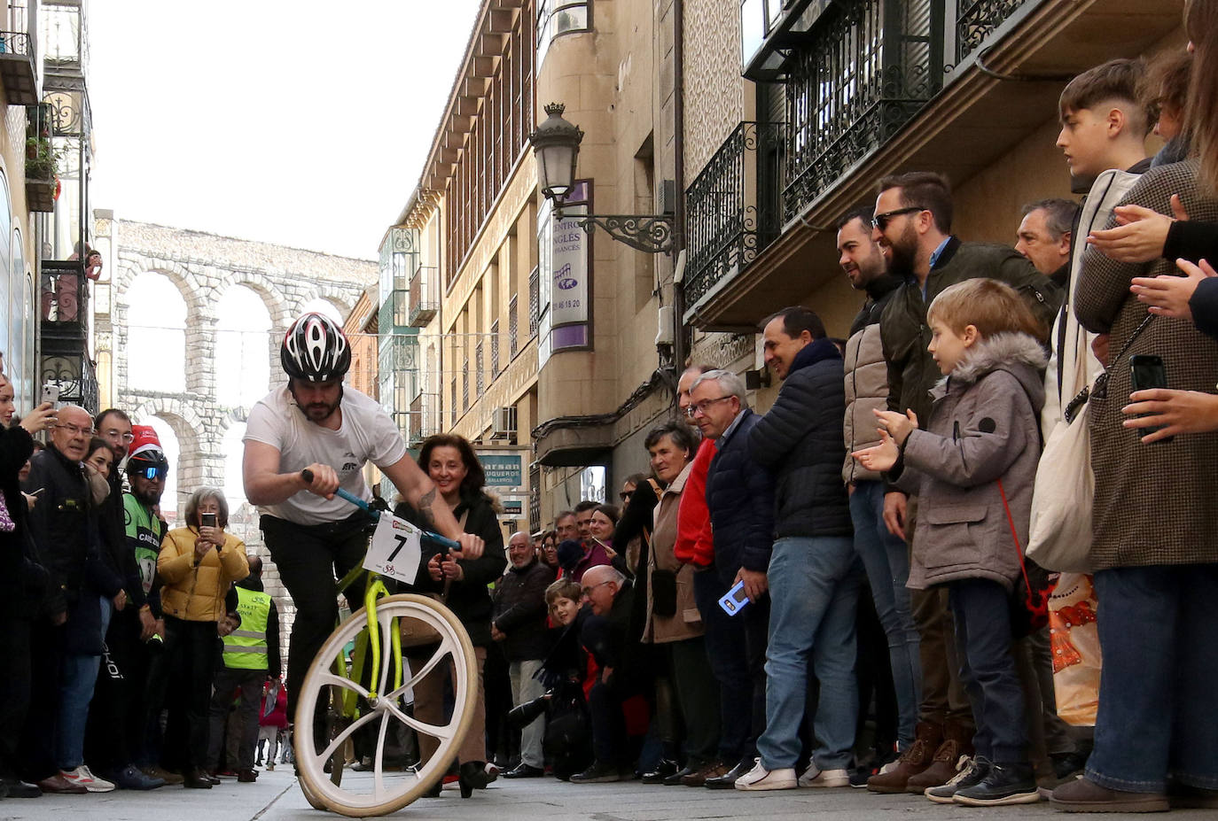 Carrera del Pavo en Segovia. 