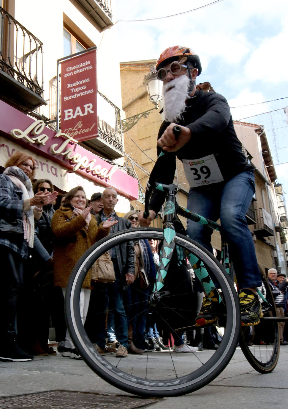 Carrera del Pavo en Segovia. 