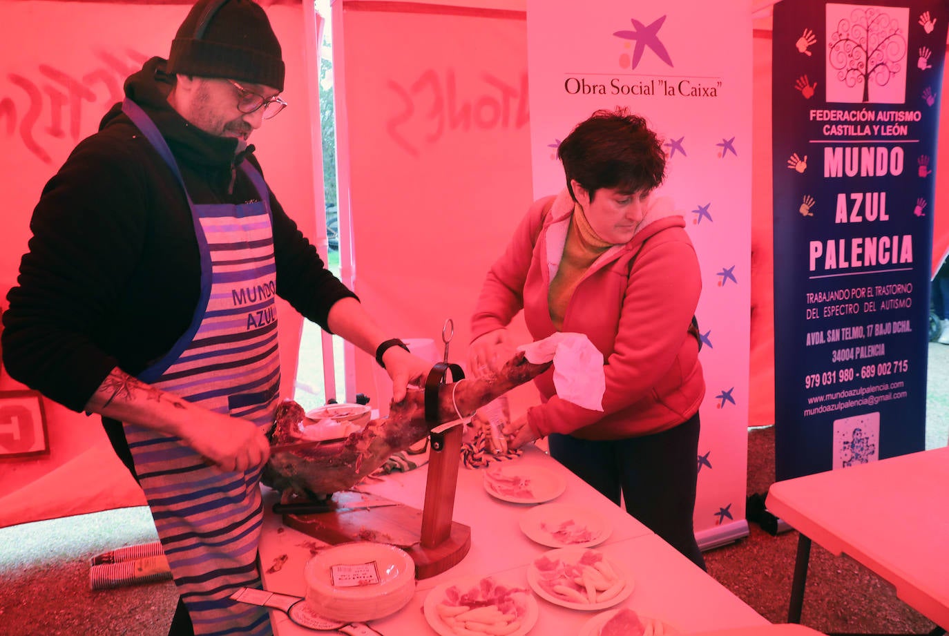 Fotos: A prueba de valientes en la Dársena del Canal en Palencia