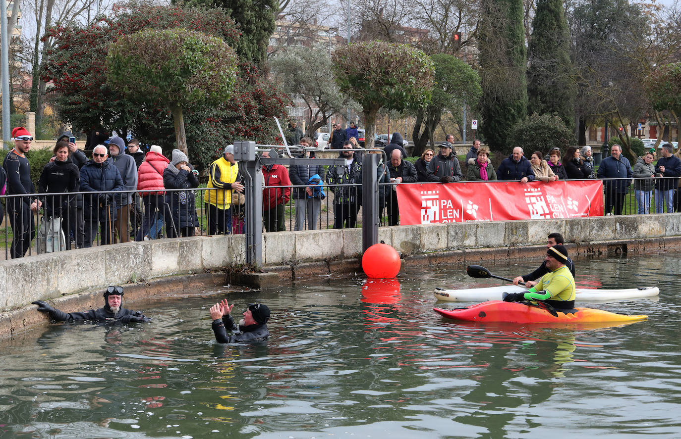 Fotos: A prueba de valientes en la Dársena del Canal en Palencia