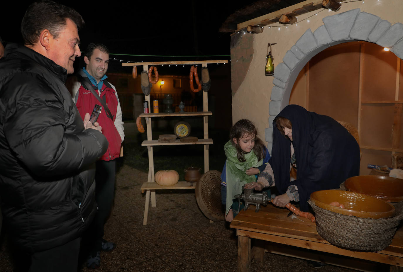 Fotos: Grijota recrea un poblado navideño