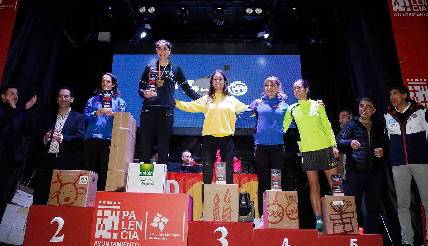 Podio 41 San Silvestre palentina