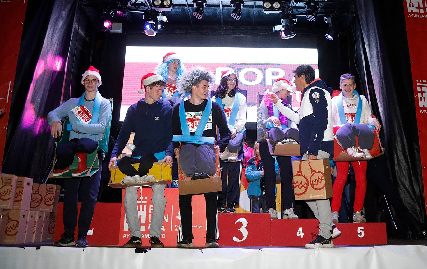 Podio 41 San Silvestre palentina