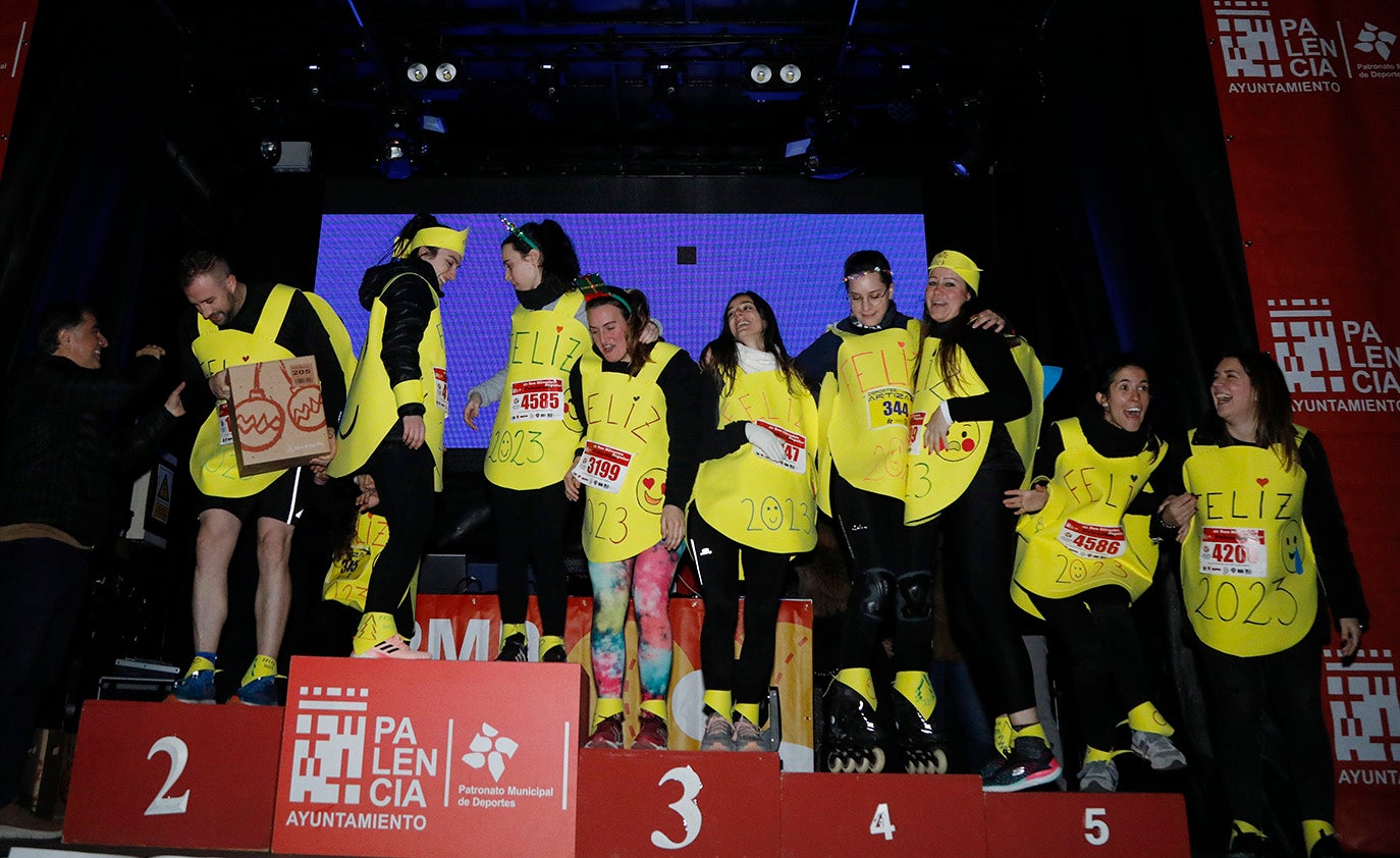 Podio 41 San Silvestre palentina