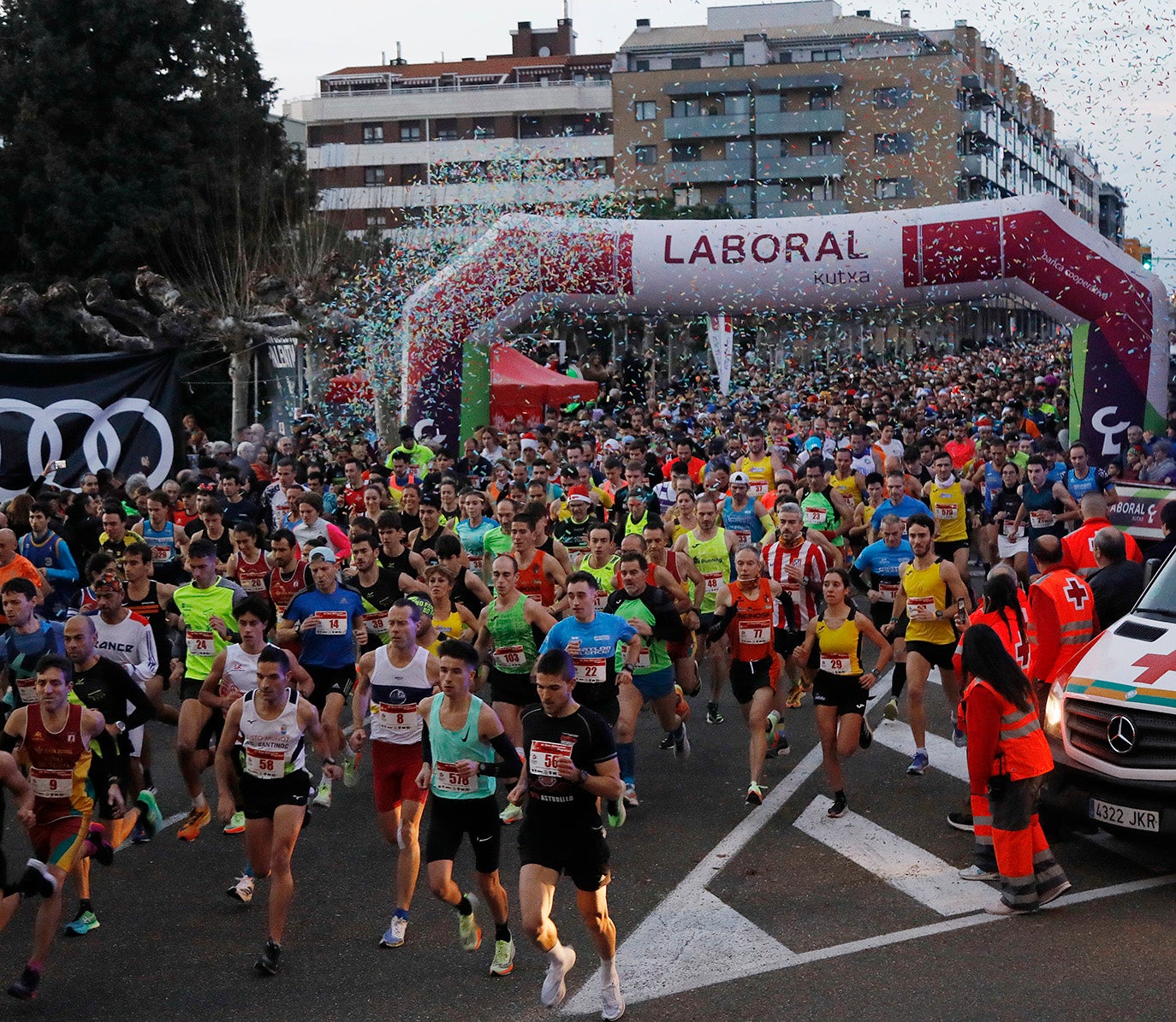 Salida 41 San Silvestre palentina 