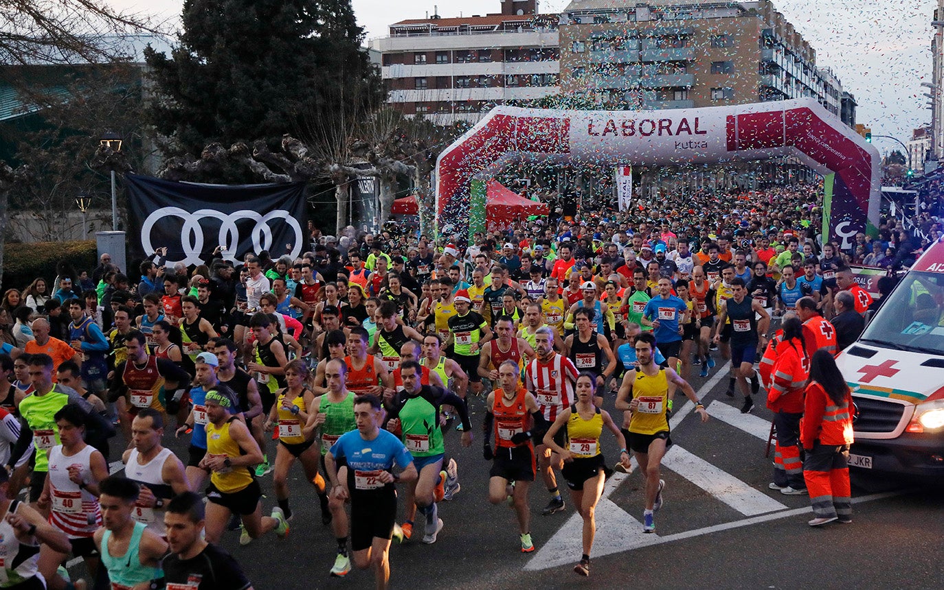 Salida 41 San Silvestre palentina 