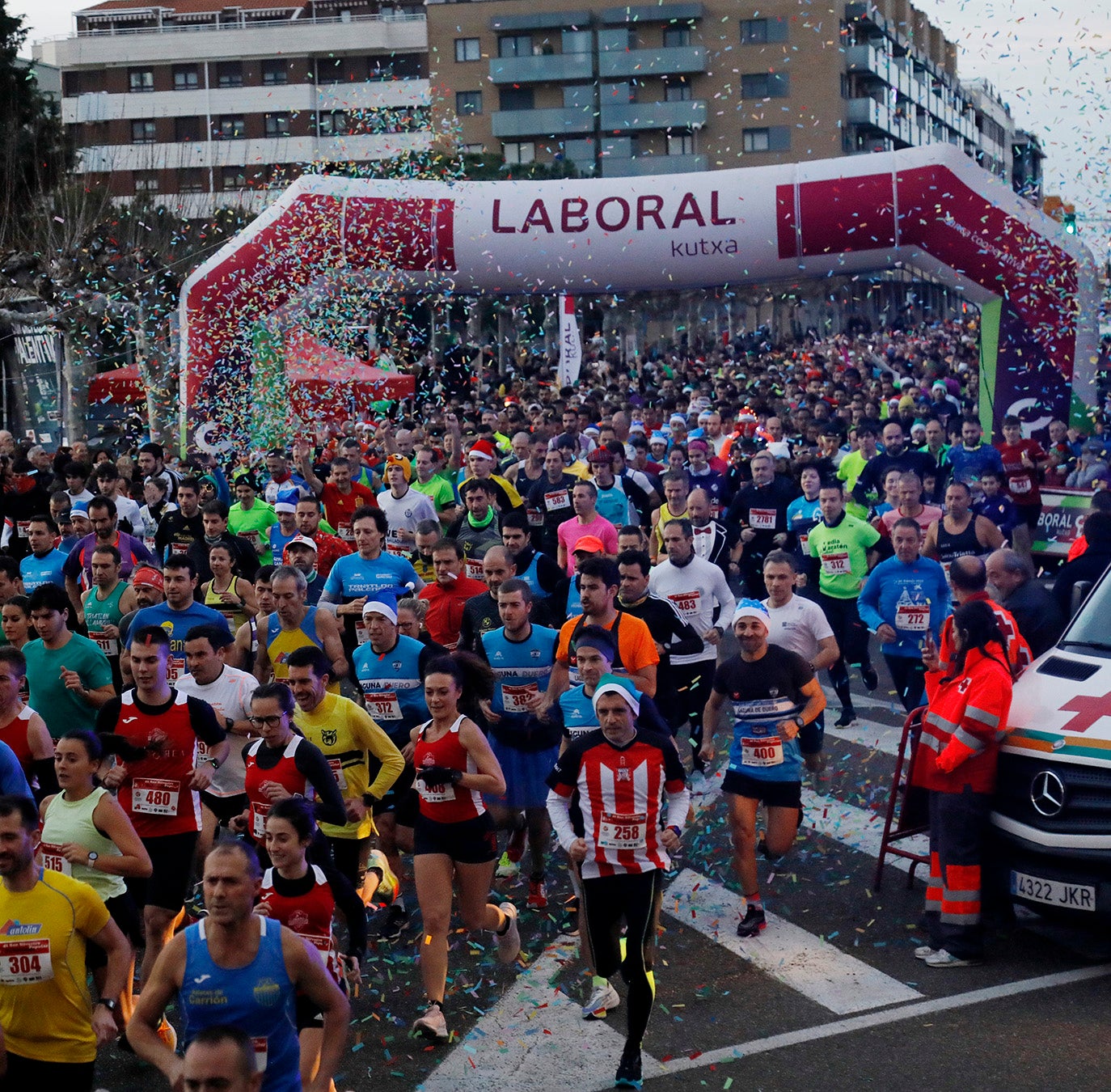 Salida 41 San Silvestre palentina 