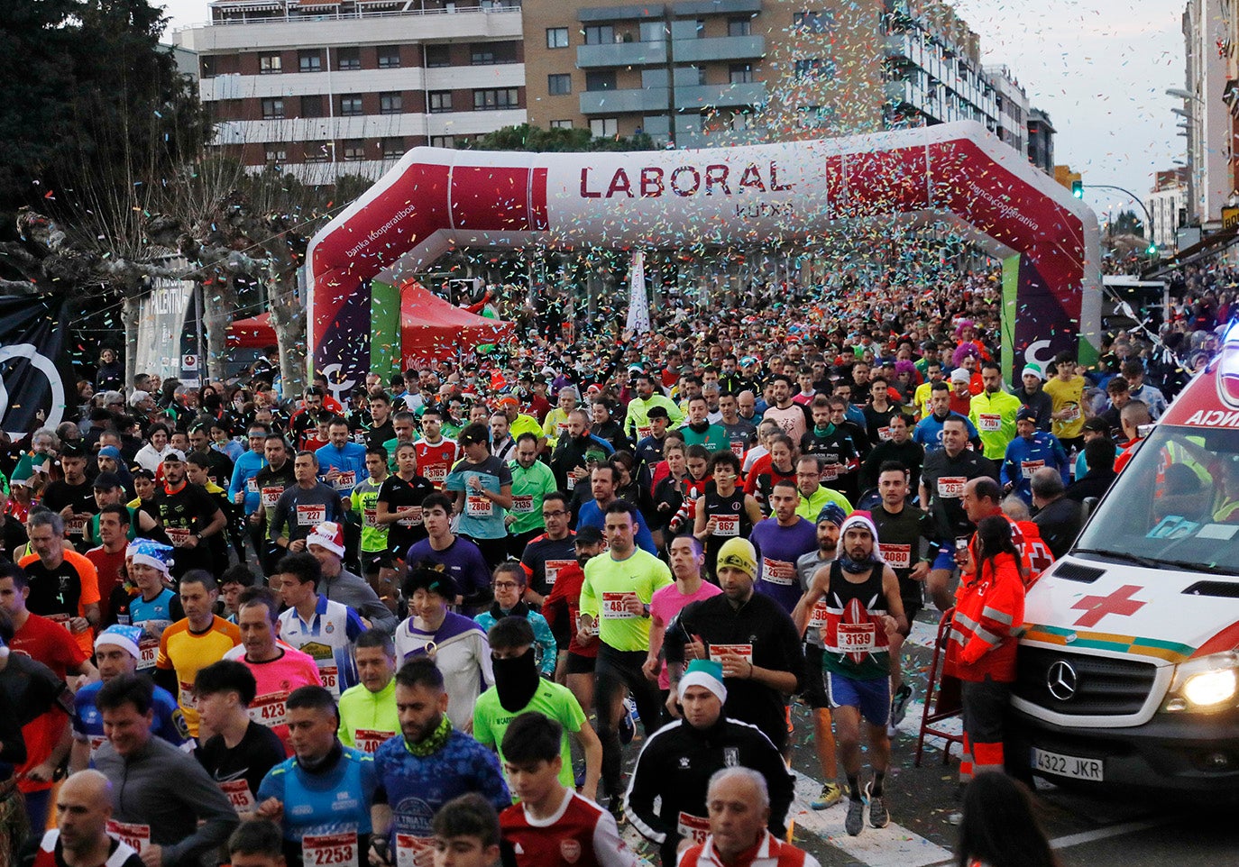 Salida 41 San Silvestre palentina 