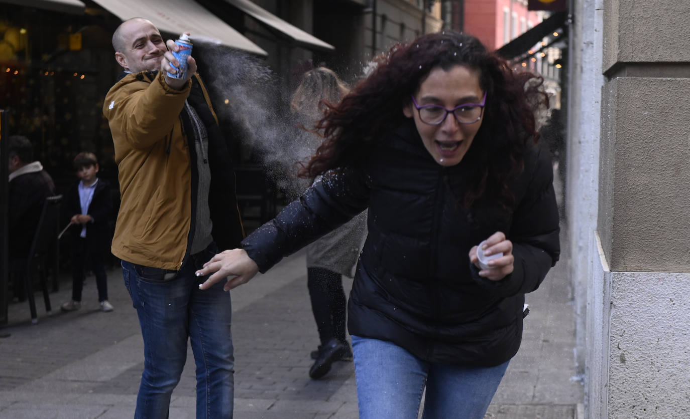 Fotos: Ambiente de tardeo en Valladolid durante la Nochevieja