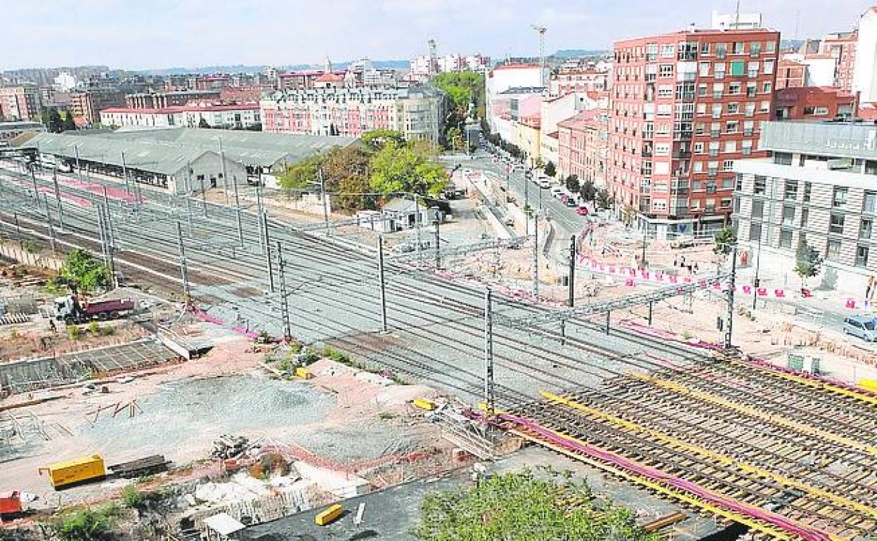 Vista aérea del nuevo túnel de Panaderos.