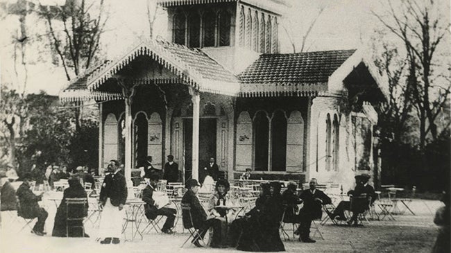 Imagen antes - El Café del Pino, conocido popularmente por los vallisoletanos como 'el chalet'.