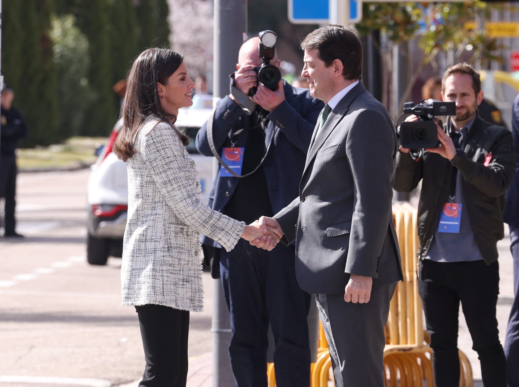 Letizia anima a aprender en Valladolid