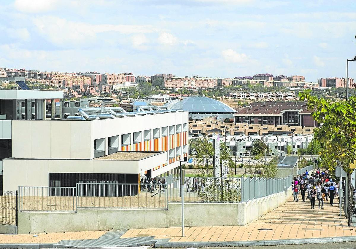 Insitituto de Secundaria en Arroyo de la Encomienda.