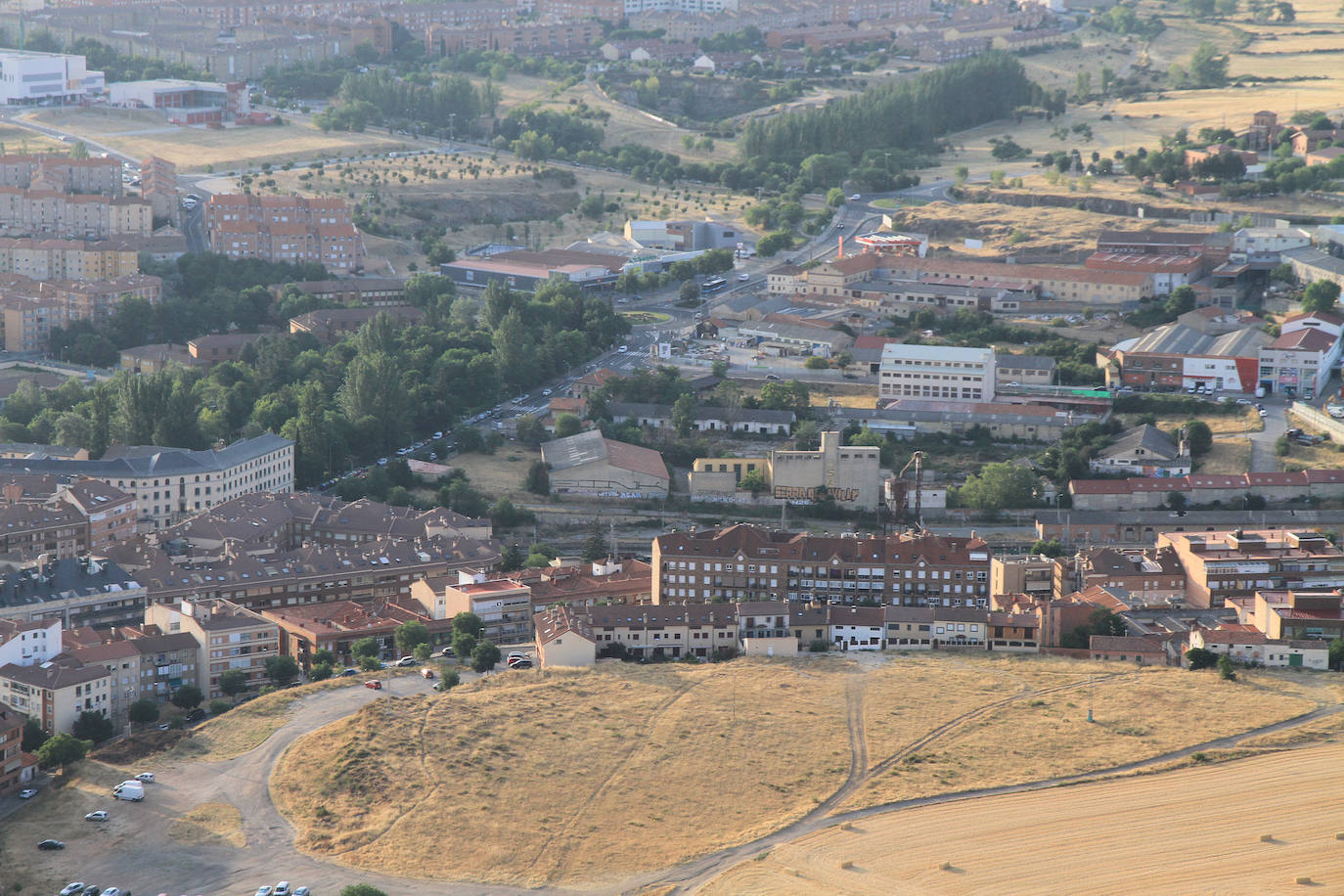 Sector de Las Lastras, donde se prevé la construcción de más de 350 viviendas.