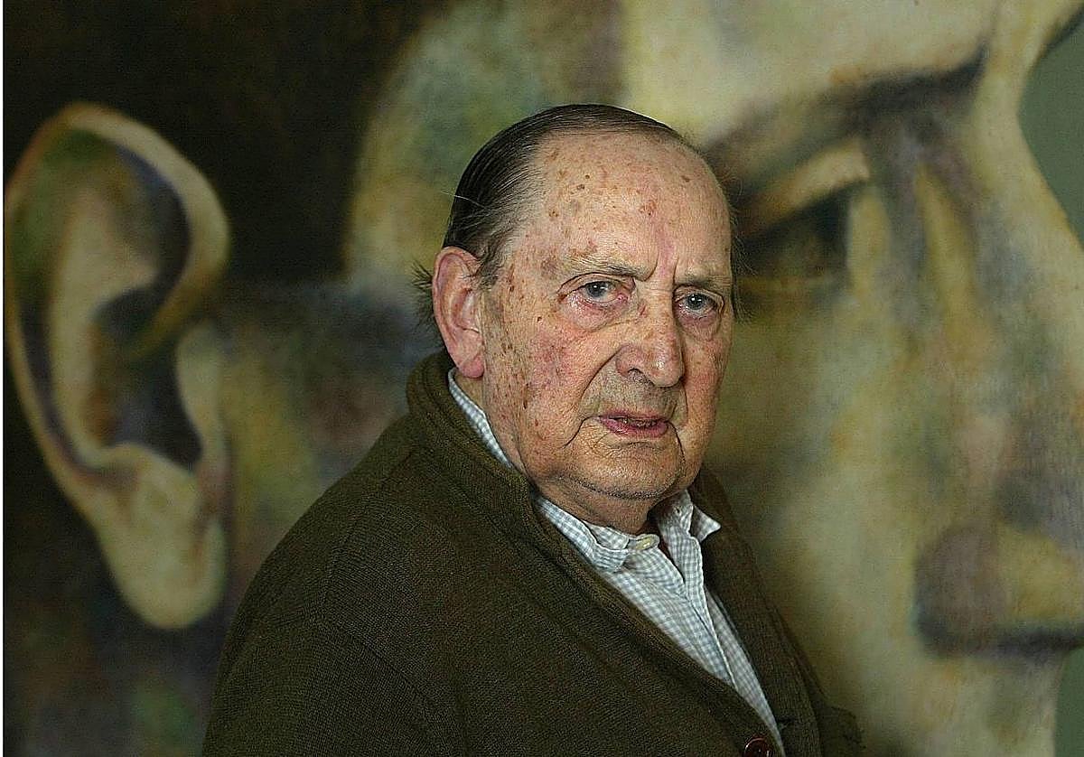 El escritor, Miguel Delibes.