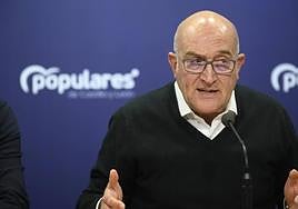 Jesús Julio Carnero, candidato del PP a la Alcaldía de Valladolid.