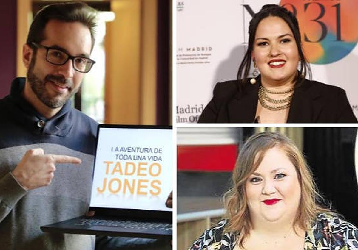 Enrique Gato, Laura Galán (arriba) e Itziar Castro formarán parte del jurado del festival.