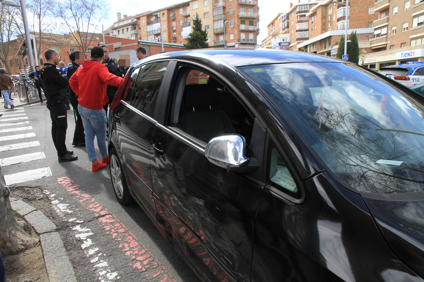 Despliegue policial en Segovia