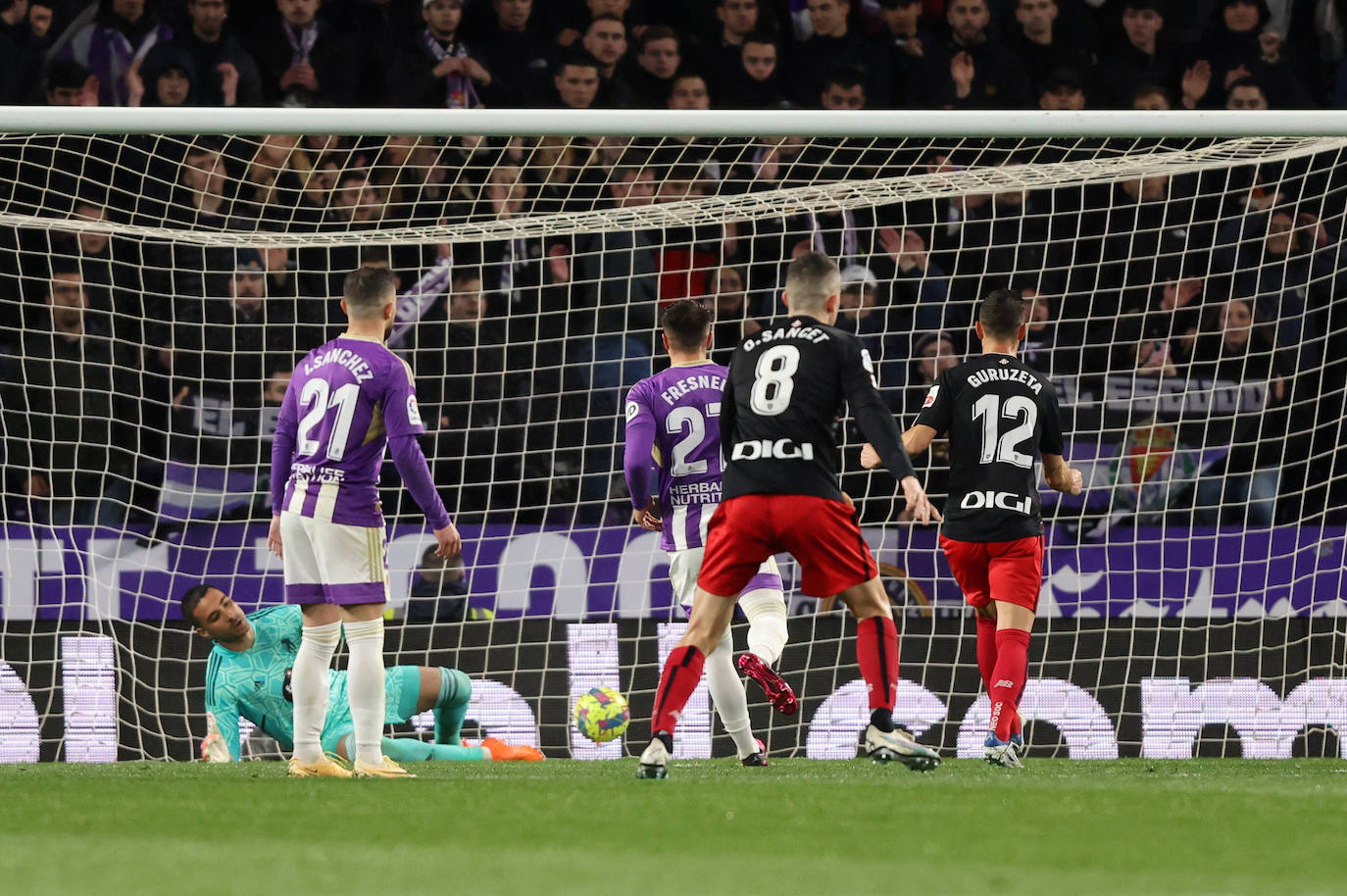 Las imágenes de la derrota del Real Valladolid frente al Athletic